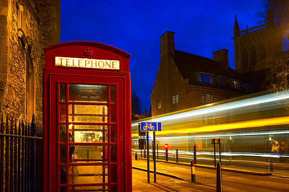 Cambridge - The Red Telephone Box