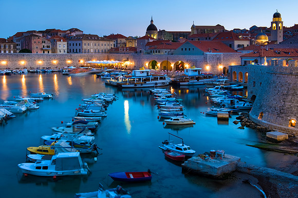 Dubrovnik - The Old City Harbour