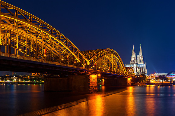 Köln - Kölner Dom and Hohenzollern Bridge