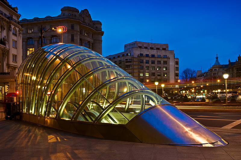 Yen Baet Photography | Spain | Bilbao - Fosterito, Metro Station by ...