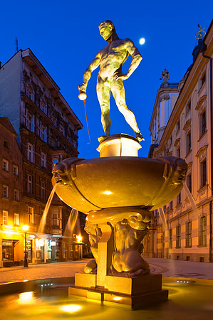 Wroclaw - The Naked Fencer by  Hugo Lederer