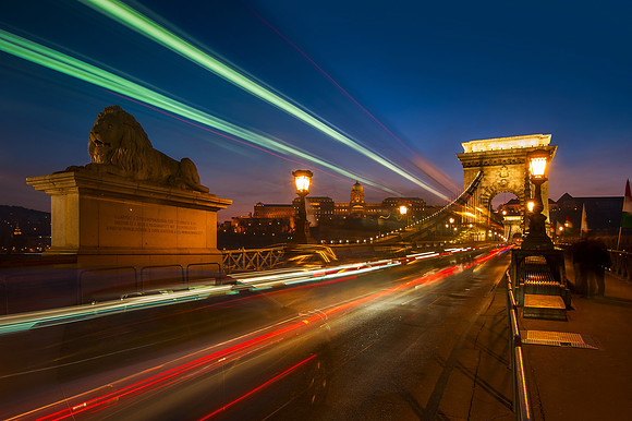 Budapest - The Széchenyi Chain Bridge