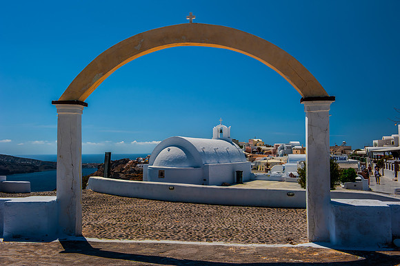 Santorini - Church in Oia