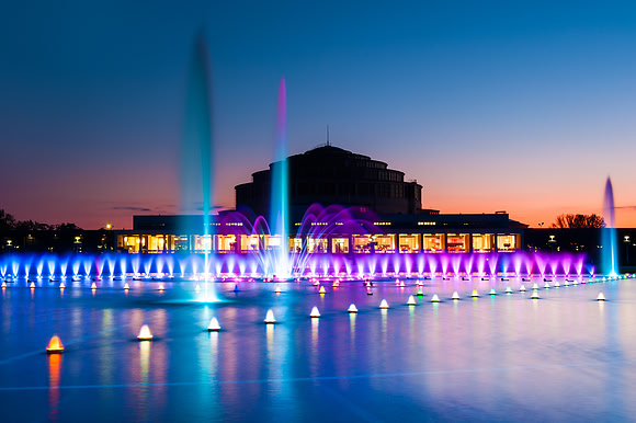 Wroclaw - Wroclaw Multimedia Fountain