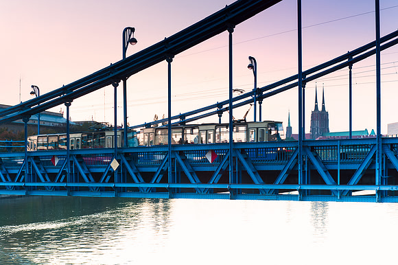 Wroclaw - Grunwaldzki Bridge