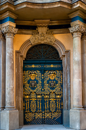 Wroclaw - Door at University of Wroclaw