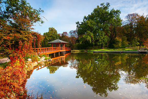 Wroclaw - Japanese Garden in Szczytnicki Park