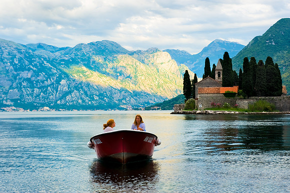 Perast - Boat Ride in the Bay of Kotor with St. George Island