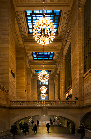 New York City - Ramp to Lower Concourse, Grand Central Terminal