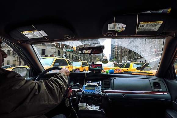 New York City - From the Backseat of a Taxicab