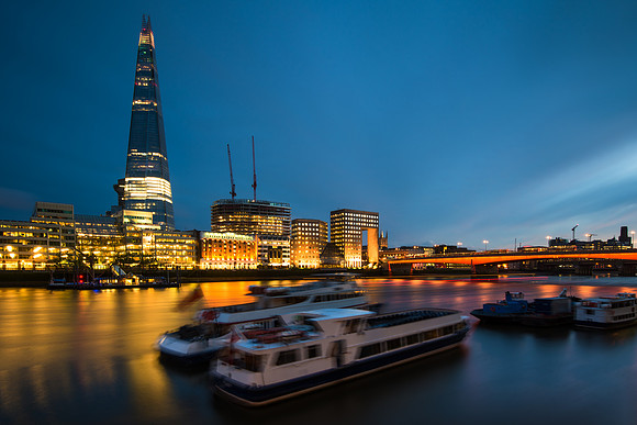 London - The Shard and London Bridge