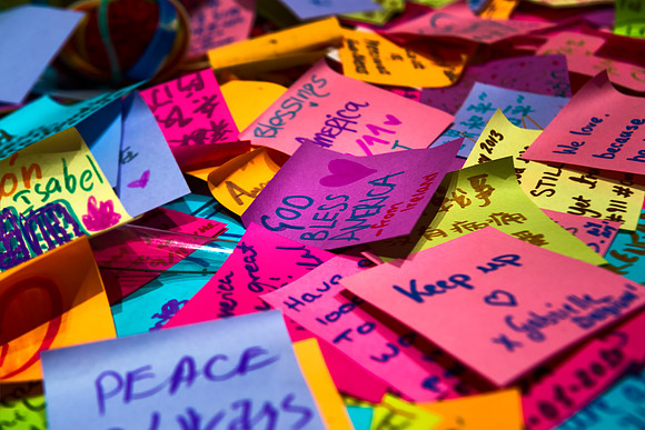 New York City - Prayer Notes at St. Paul's Chapel