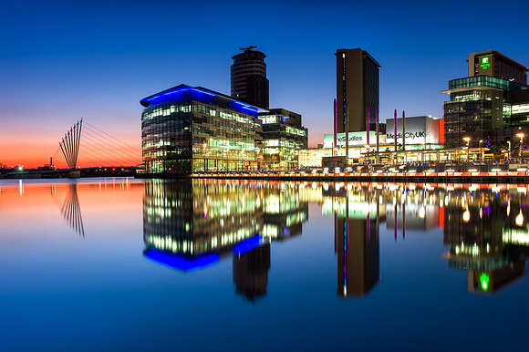 Salford - New Footbridge in the Manchester Ship Canal