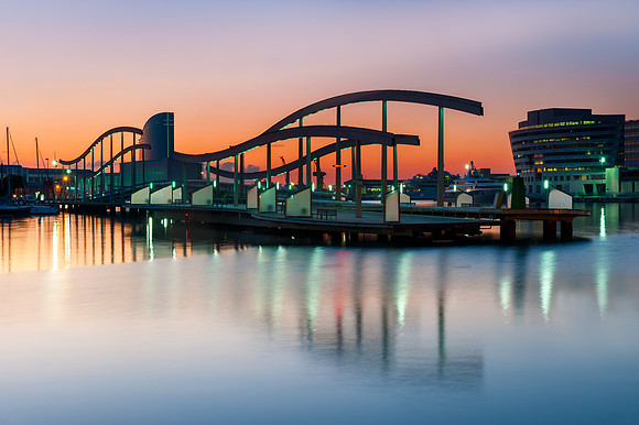 Barcelona - Sunrise in Port Vell