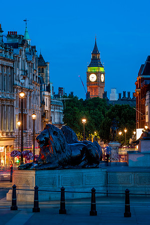 London - Big Ben, Houses of Parliament Clock Tower