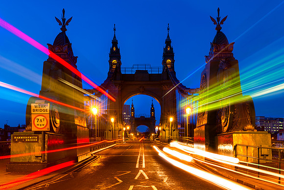 London- Hammersmith Bridge