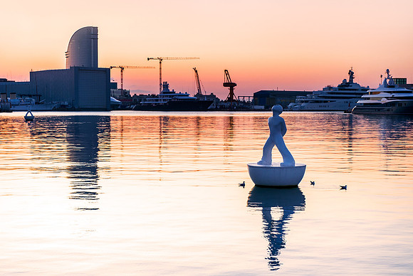 Barcelona - Sunrise in Port Vell