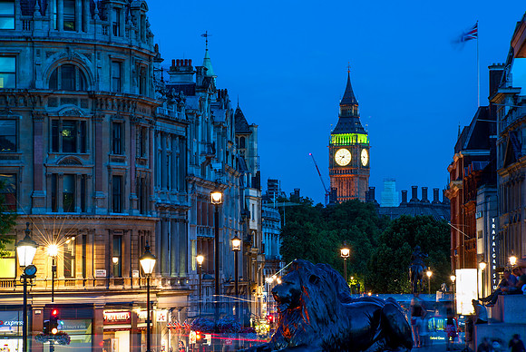 London - Big Ben, Houses of Parliament Clock Tower