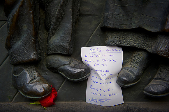 Oslo - Norway Mourns Massacre Victims at Oslo Cathedral