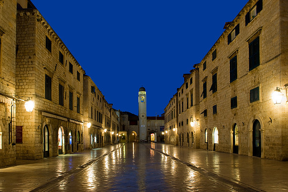 Dubrovnik - Stradun At Dawn