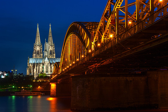 Köln - Kölner Dom and Hohenzollern Bridge