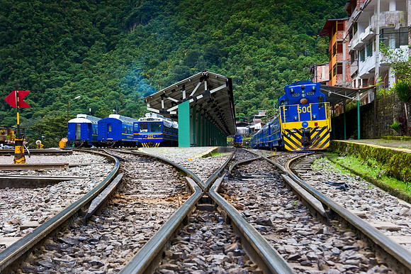 Aguas Calientes - PeruRail Train