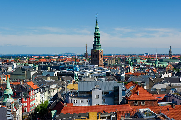 Copenhagen - Christiansborg Palace from the Round Tower