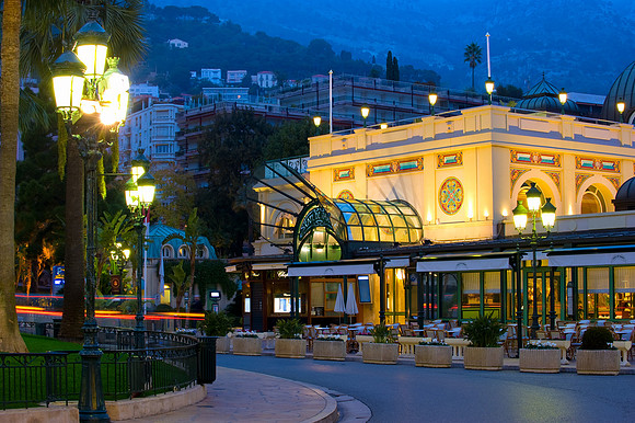 Monaco - Café de Paris in Monte Carlo