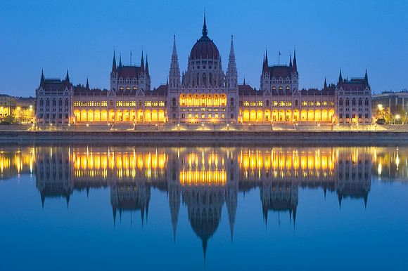 Budapest - The Hungarian Parliament Building