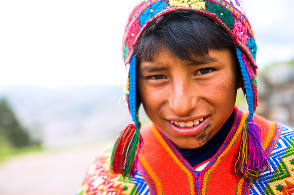 Sacsayhuaman - Quechua Boy
