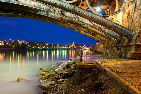 Seville - Twilight in Triana Bridge