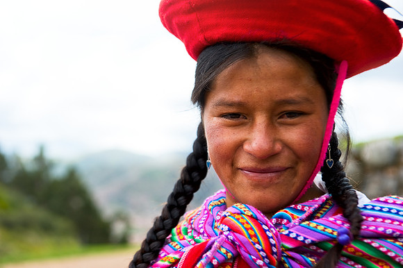 Sacsayhuaman - Quechua Woman