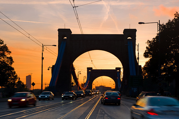 Wroclaw - Grunwaldzki Bridge