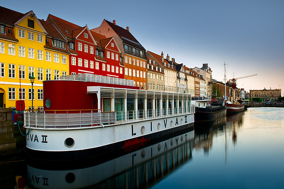 Copenhagen - Nyhavn Harbour - Hans Christian Andersen's House