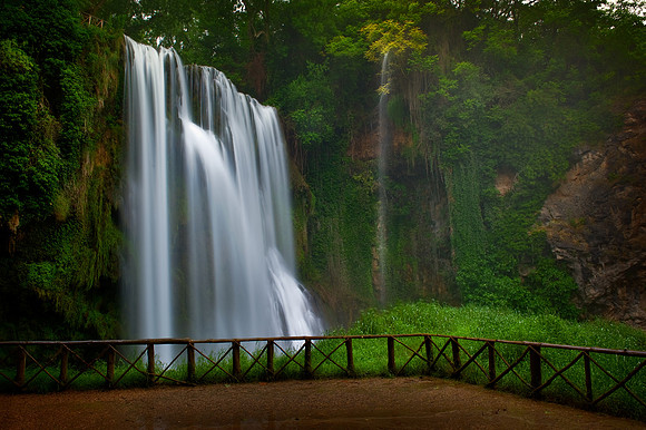 Zaragoza - Cascada la Caprichosa in Monasterio de Piedra