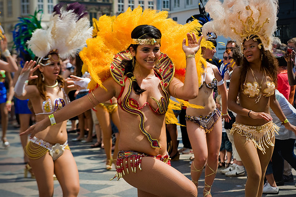 Copenhagen - Carnival in Stroget