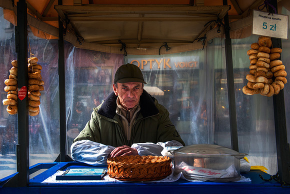 Krakow - Obwarzanek Vendor