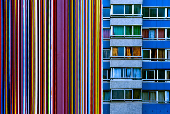 Paris - Cheminée d'Aération in La Defense