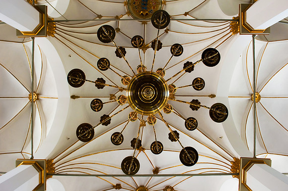 Copenhagen - The Ceiling of Trinity Church