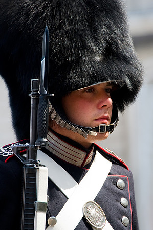 Copenhagen - Changing of the Guard at Amalienborg Palace
