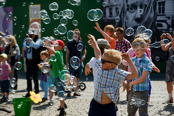 Copenhagen - Popping Bubbles at Kongens Nytorv