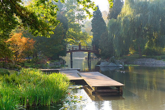 Wroclaw - Japanese Garden in Szczytnicki Park