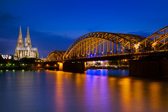 Köln - Kölner Dom and Hohenzollern Bridge